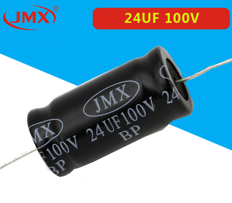 卧式电解电容24UF 100V