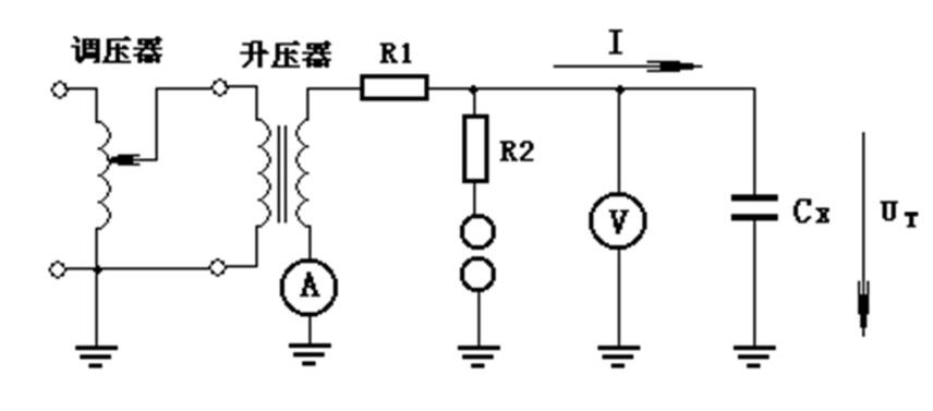 图6.9 常规交流耐压试验接线